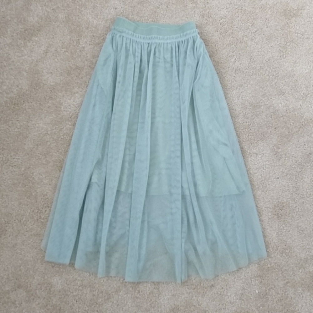 Whimsical Tulle Midi Skirt